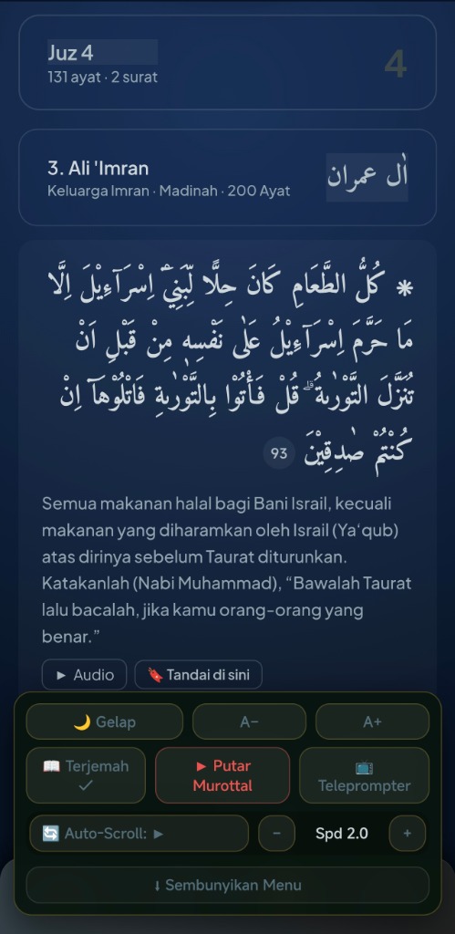 Demo Al-Qur'an Digital Asisten Ustadzah
